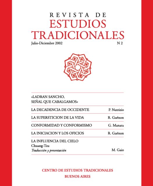 REVISTA DE ESTUDIOS TRADICIONALES Nº 2