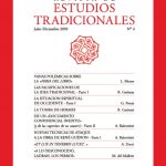 REVISTA DE ESTUDIOS TRADICIONALES Nº 4