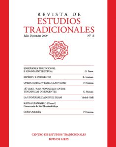 REVISTA DE ESTUDIOS TRADICIONALES Nº 16