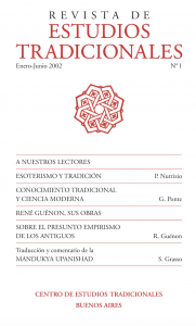 Revista de Estudios Tradicionales 1